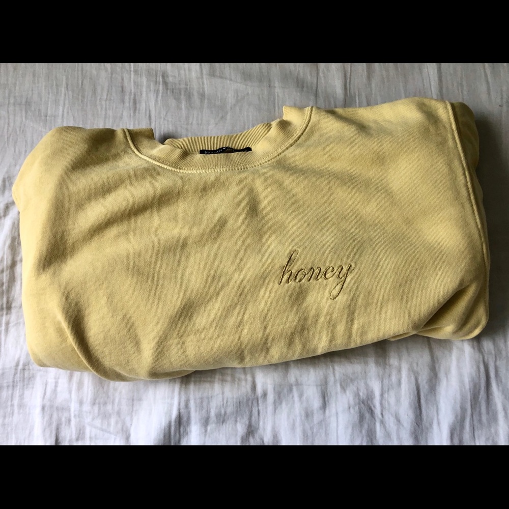 brandy melville honey sweater